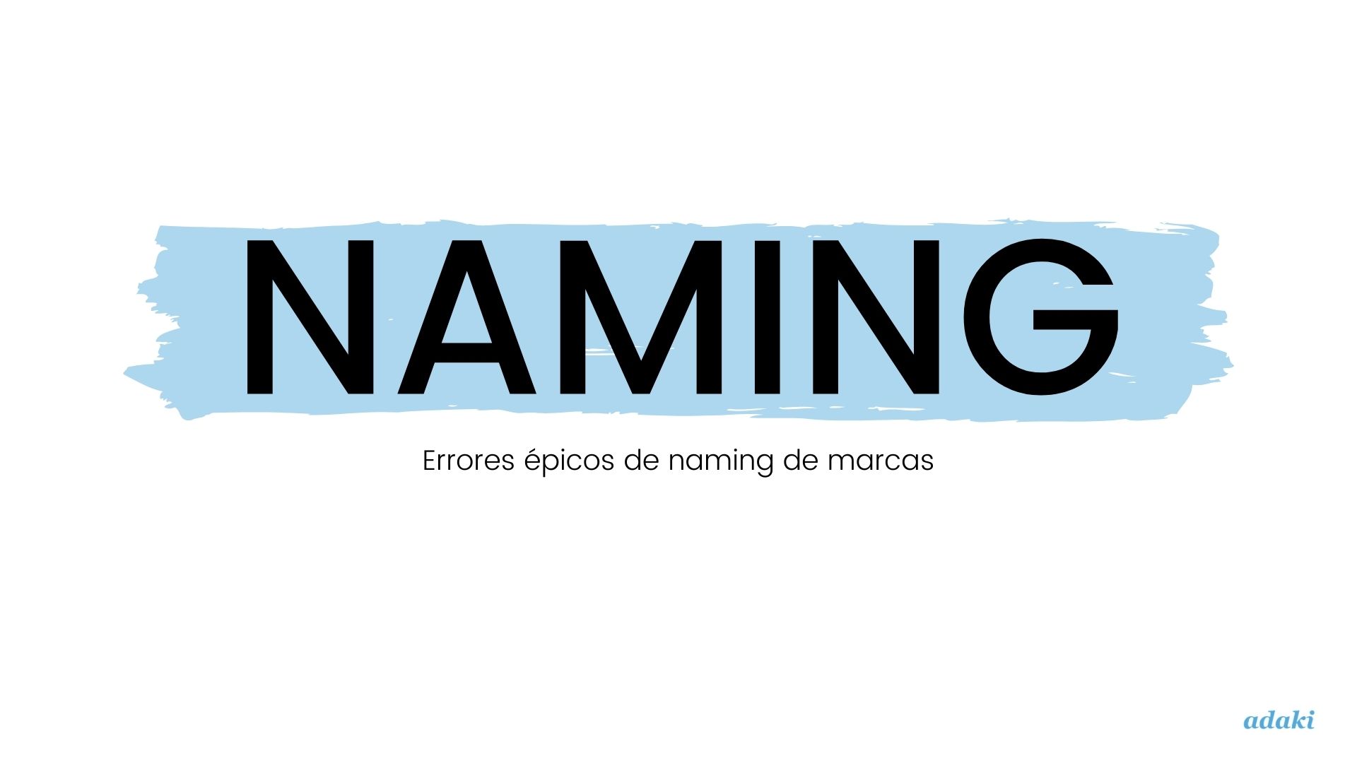 estrategia de naming